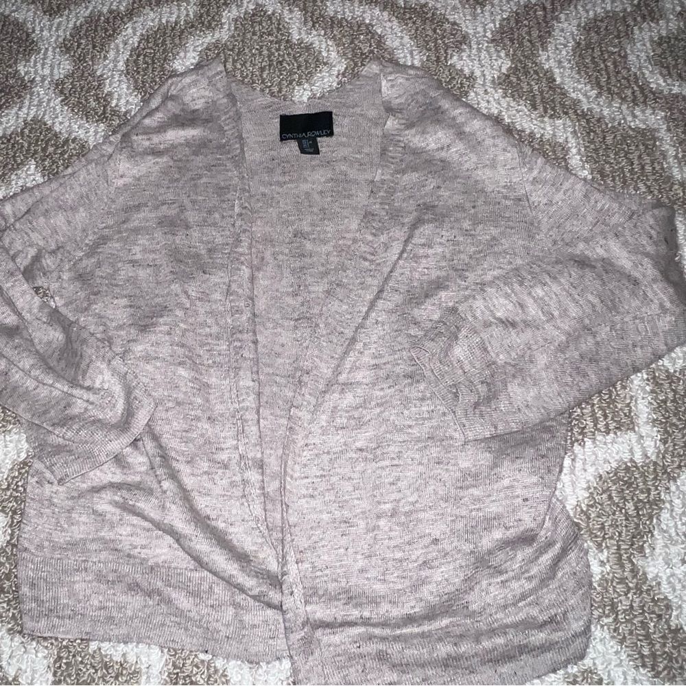 Cynthia Rowley linen shirt size L